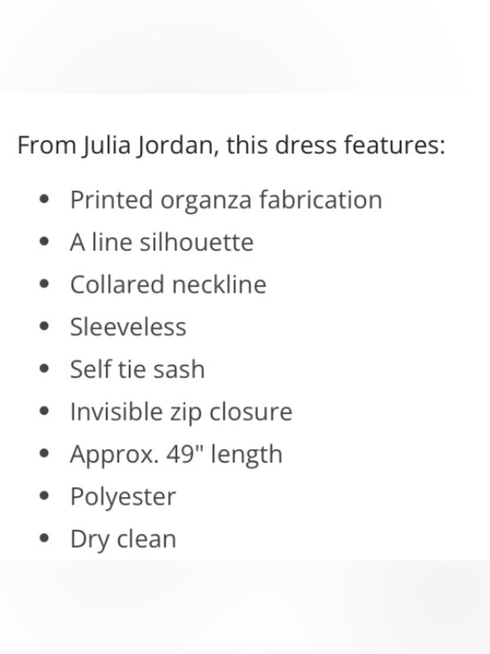 Julia Jordan organza dress - Picture 8 of 9